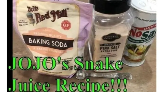 Jojo's Snake juice Recipe