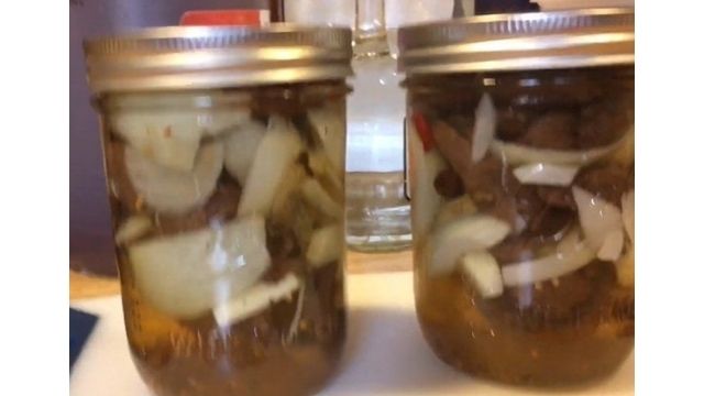 Brine Pickled Deer Heart Recipe 