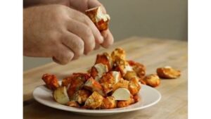 RECIPE FOR  VEGAN LOBSTER MUSHROOMS AND CHEESE