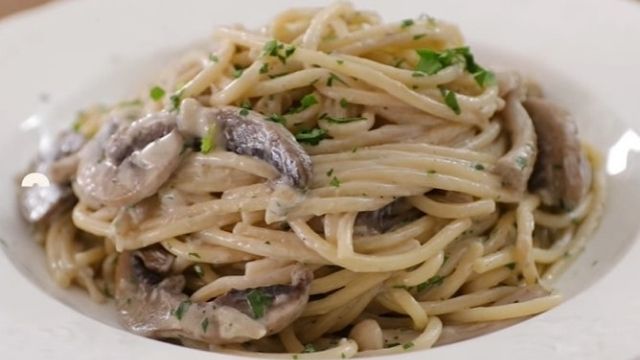 Recipe For Lobster  Mushroom Pasta