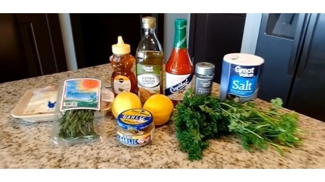 Lemon Garlic Marinade Chicken Wings Recipe