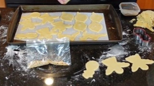 Old German Rolled Sand Tarts Cookie Recipe