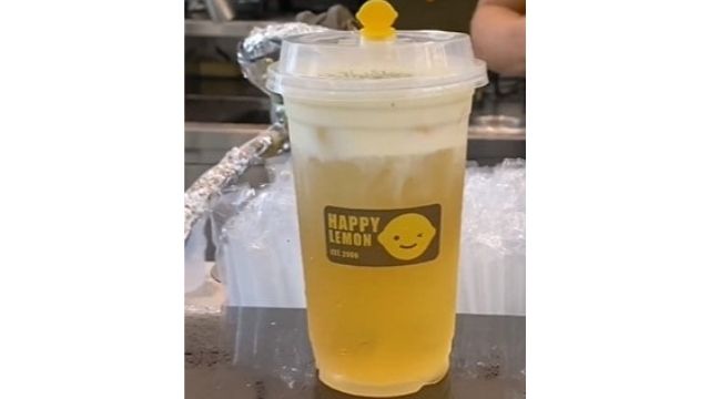 Recipe For Happy Lemon Cheese Green Tea