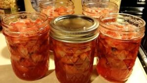 Canned Strawberry Preserves Recipe With Nutritional Information
