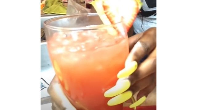 Strawberry Hennessy Pineapple Cocktail Recipe