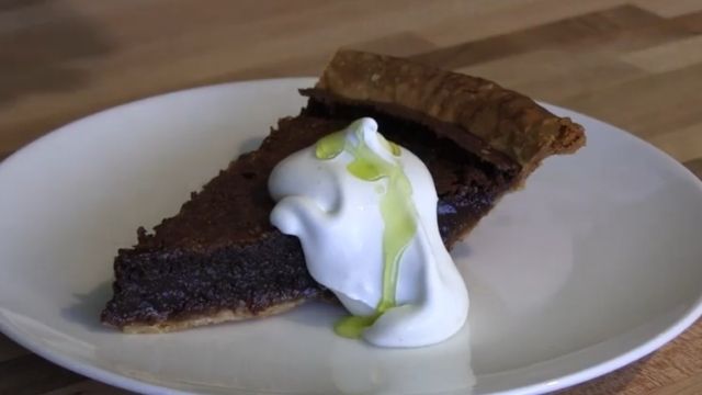 Chocolate Chess Pie Recipe With Fernet Branca