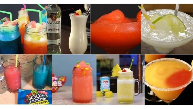 8 Best Frozen Alcoholic Drinks With Candy Recipes