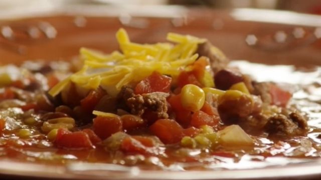 Busy Day Slow Cooker Taco Soup Recipe