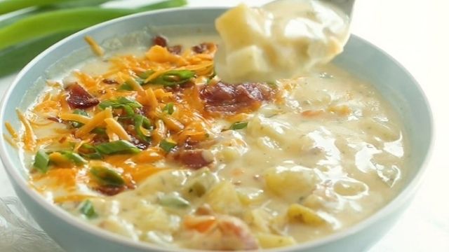 Norris City Old Timers Potato Soup Recipe