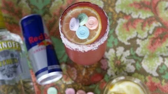 Sweet Tart Shot With Red Bull Recipe