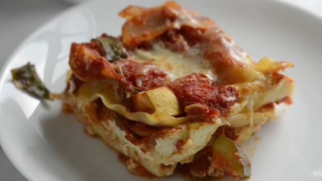 Vegetable Skinner Lasagna Recipe