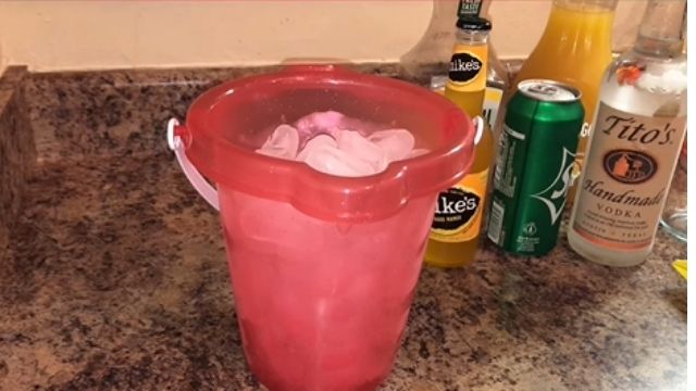 Vodka Bucket Drink Recipe
