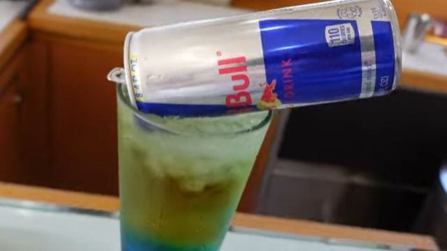 Blue Motorcycle Drink Recipe With Red Bull