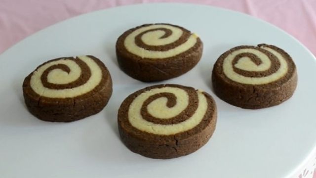 Maurice Lenell Pinwheel Cookies Recipe With Chocolate And Vanilla