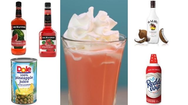Pink Scooby Snack Drink Recipe With Watermelon Pucker