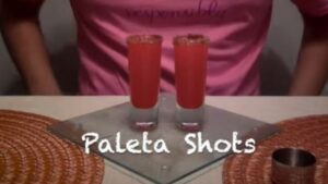 Paleta Shot With Tequila Recipe