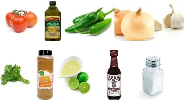 Chevys Fire Roasted Salsa Recipe Ingredients