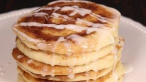 Denny's Cinnamon Roll Pancakes Recipe