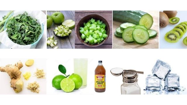 Fresh Kale Tonic Recipe Ingredients