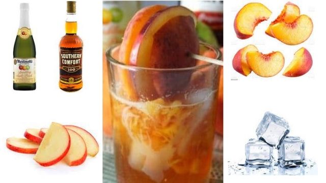 Georgia Peach Drink Recipe With Southern Comfort Whiskey