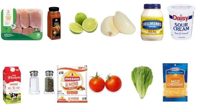 Del Taco Chicken Soft Taco Recipe Ingredients