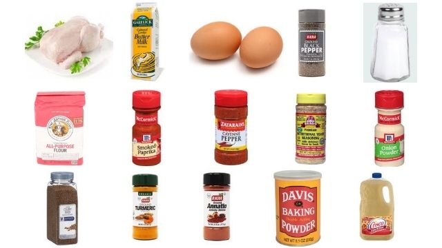 Popular Publix Fried Chicken Recipe Ingredients
