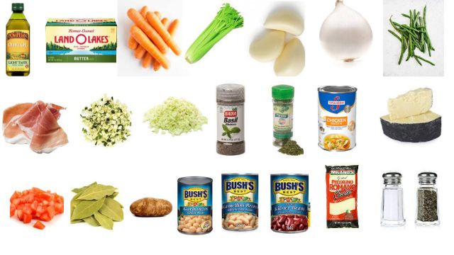 Carrabba's Minestrone Soup Recipe Ingredients
