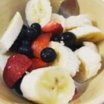 Bananas And Berries For Starbucks Overnight Grains