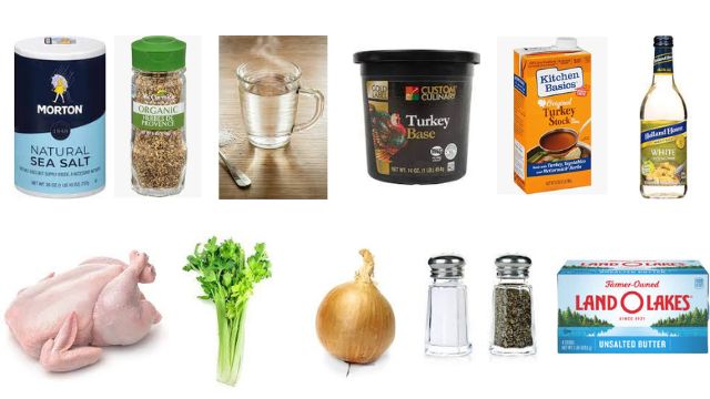 NESCO Roaster Oven Recipe With Turkey Ingredients
