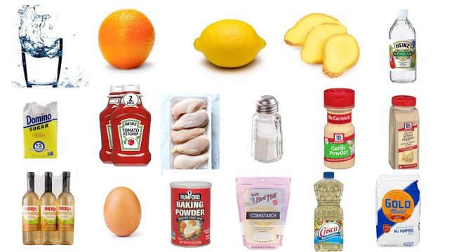 Mar Far Chicken Recipe Ingredients