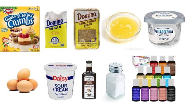Superman Cheesecake Recipe Ingredients