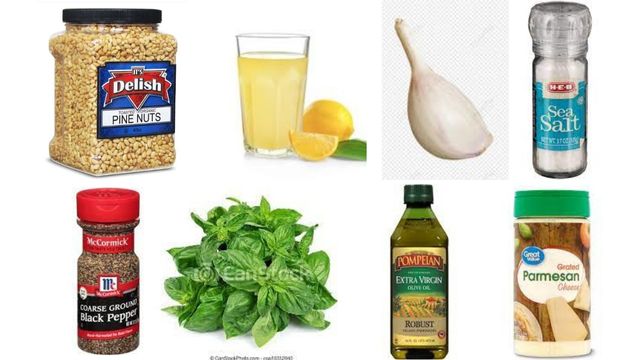 Basil Pesto Recipe Ingredients