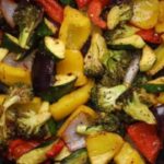 Roasted Vegetables For La Madeleine Pasta Salad