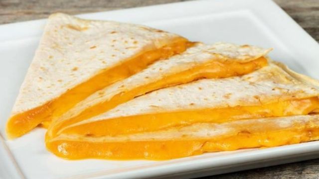 Cheese Quesadillas For Flaming Margarita As A Side