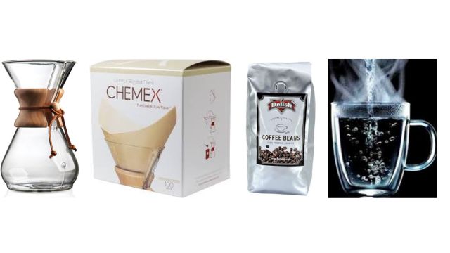 James Hoffmann Chemex Recipe Ingredients