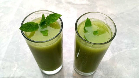 Cucumber Mint Juice For Weight Loss