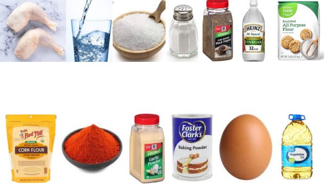 Kentucky Fried Chicken Recipe Ingredients